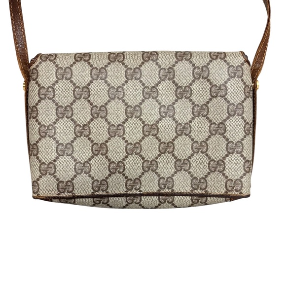 Gucci vintage brown GG crossbody bag - Picture 11 of 12